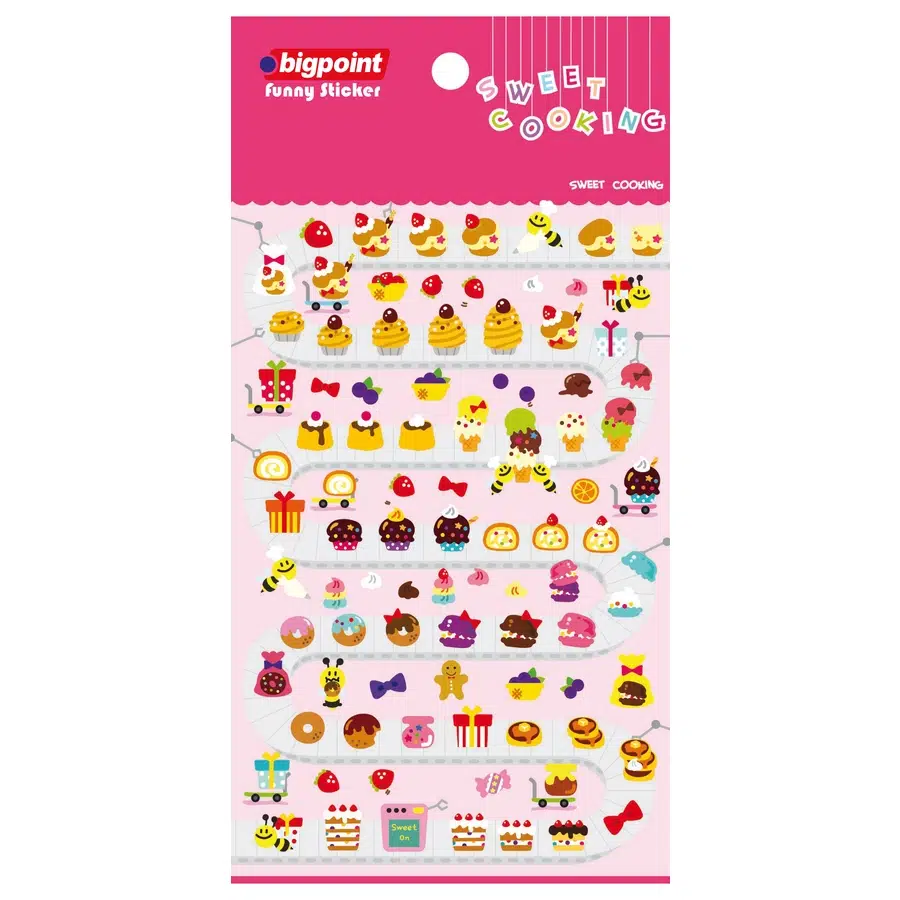 Bigpoint Sticker Tatlılar x 15 Adet