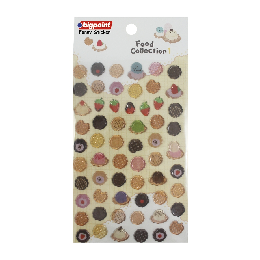 Bigpoint Sticker Yiyecekler 1 15'li Paket