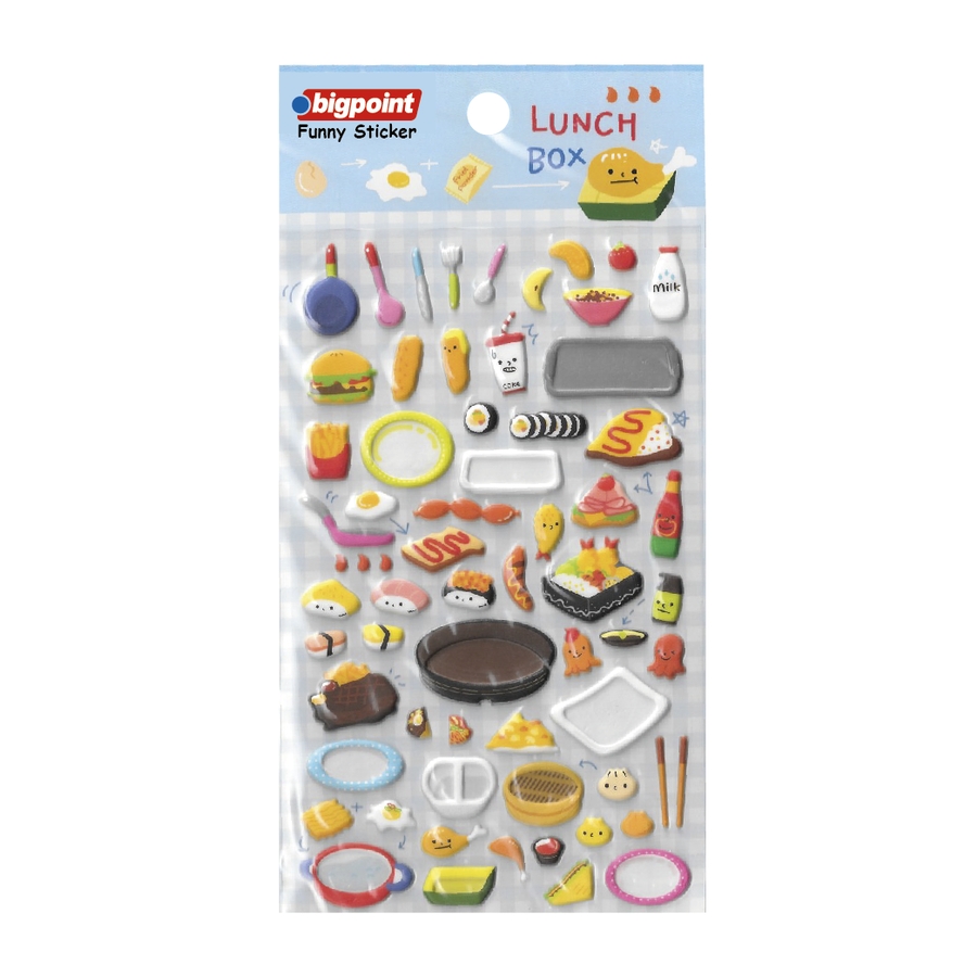 Bigpoint Sticker Yiyecekler ve Mutfak 15'li Paket