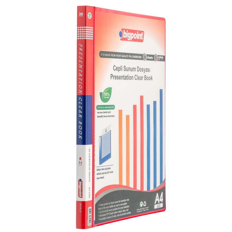 Bigpoint Sunum Dosyası Cepli 20'li Kırmızı X 4'lü Paket