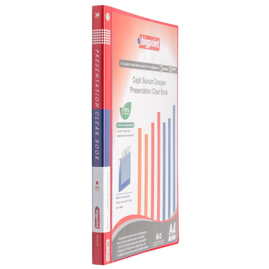 Bigpoint Sunum Dosyası Cepli 30'lu Kırmızı X 4'lü Paket