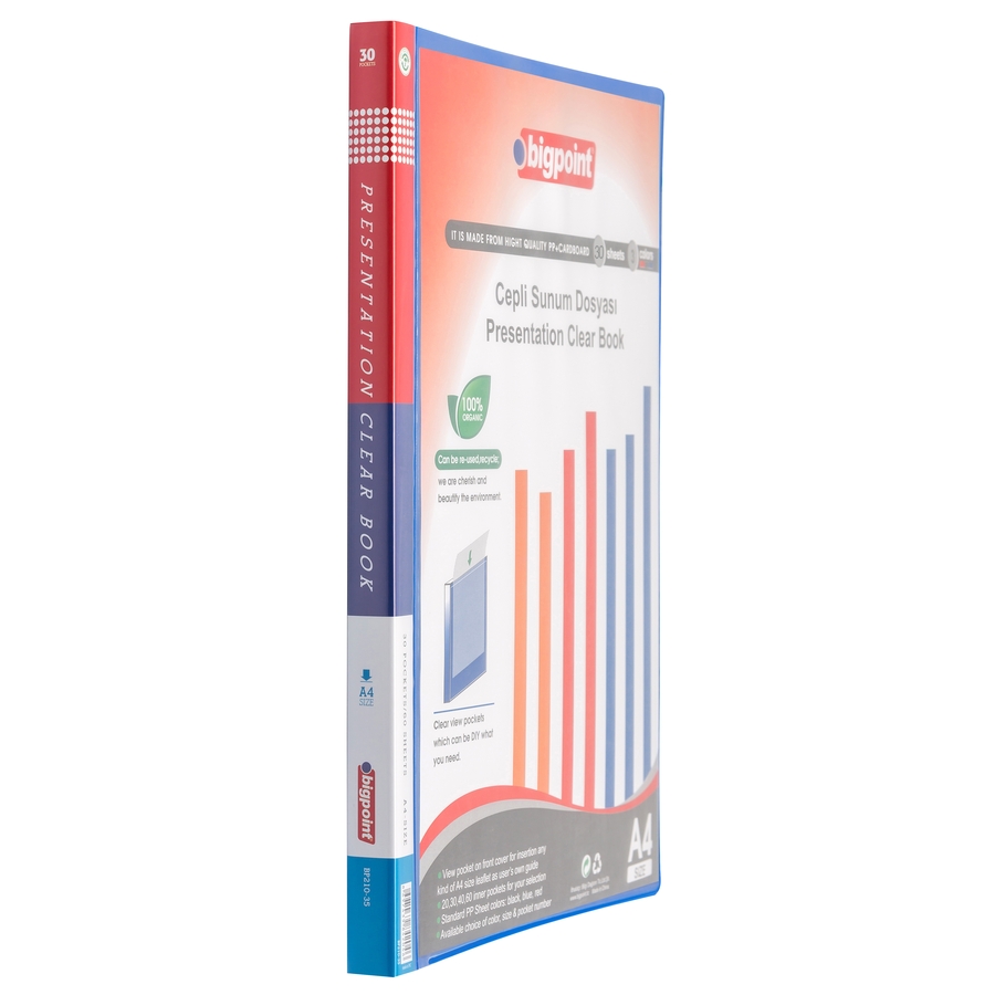 Bigpoint Sunum Dosyası Cepli 30'lu Mavi X 4'lü Paket