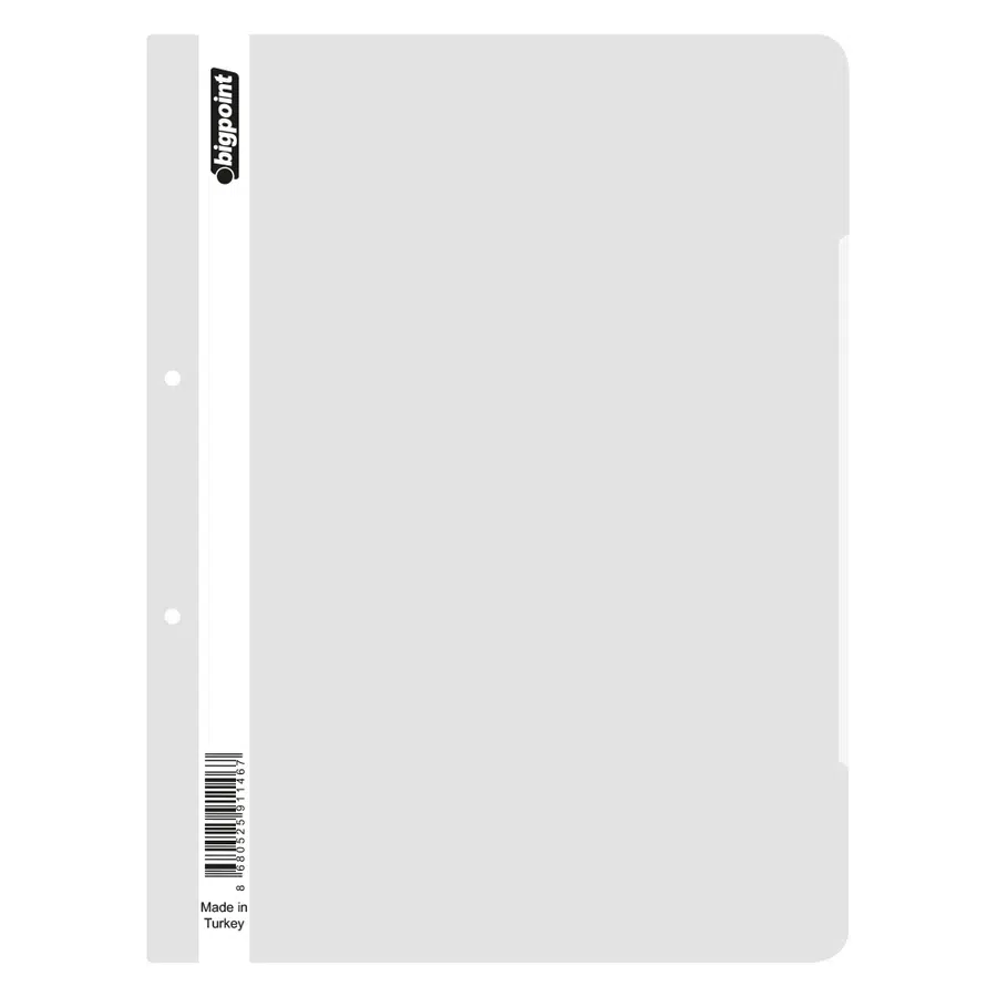 Bigpoint Telli Dosya Beyaz x 50 Adet