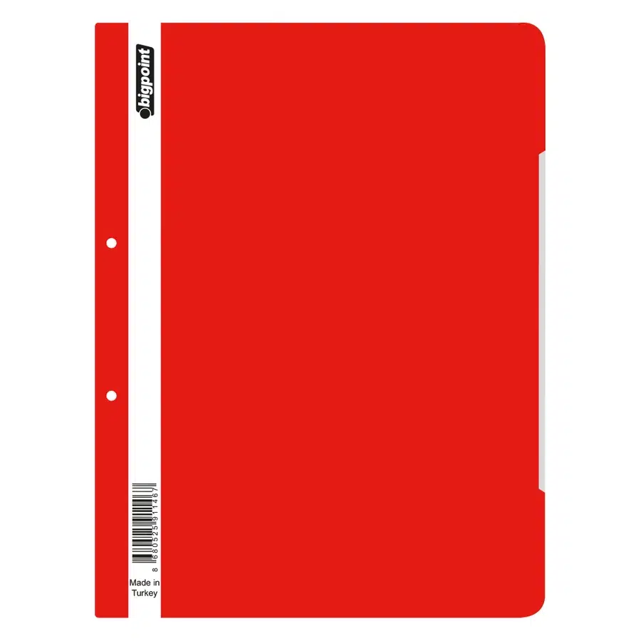 Bigpoint Telli Dosya Kırmızı x 50 Adet