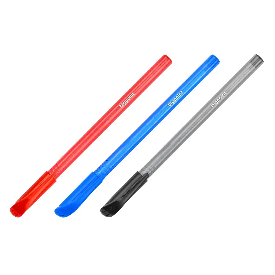 Bigpoint Tükenmez Kalem Master 1.0mm Kırmızı x 50 Adet