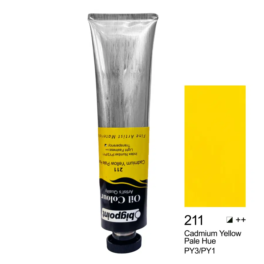 Bigpoint Yağlı Boya 200 ml Cadmium Yellow Pale Hue 211