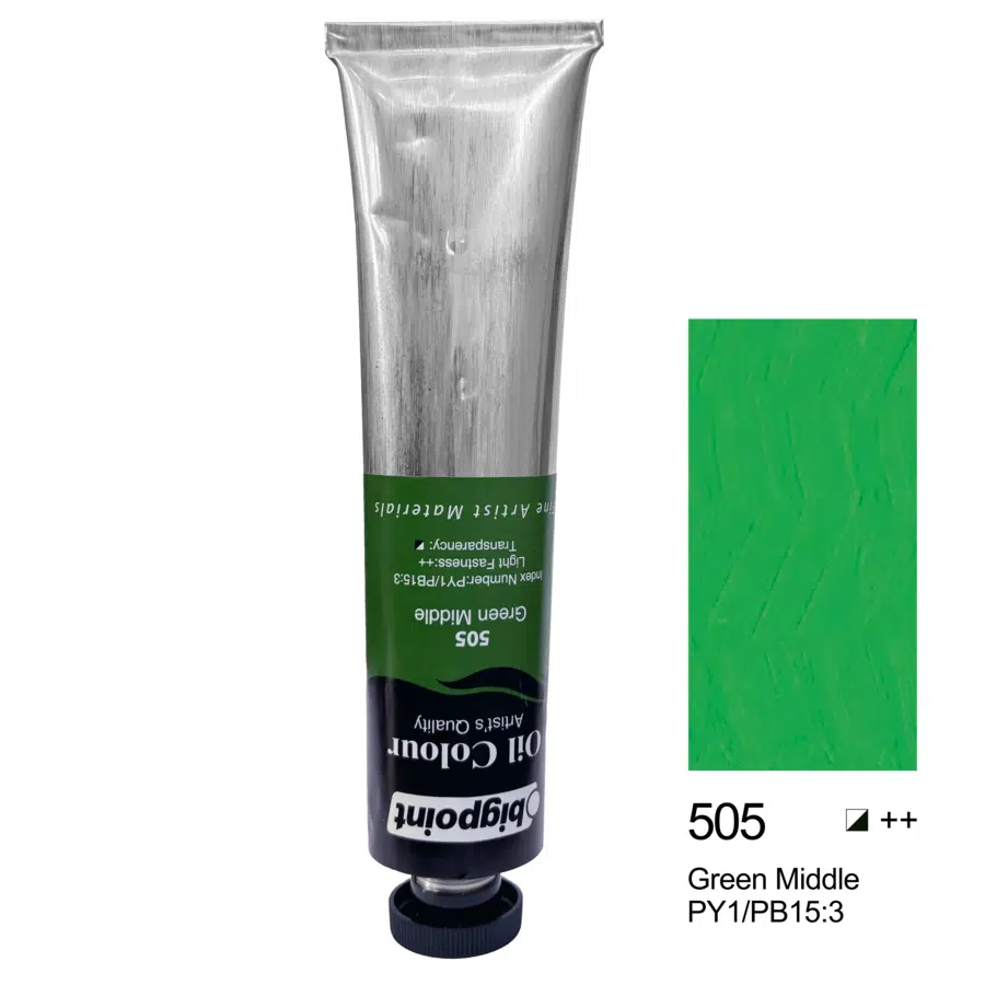 Bigpoint Yağlı Boya 200 ml Green Middle 505