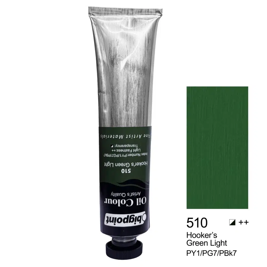 Bigpoint Yağlı Boya 200 ml Hooker's Green Light 510