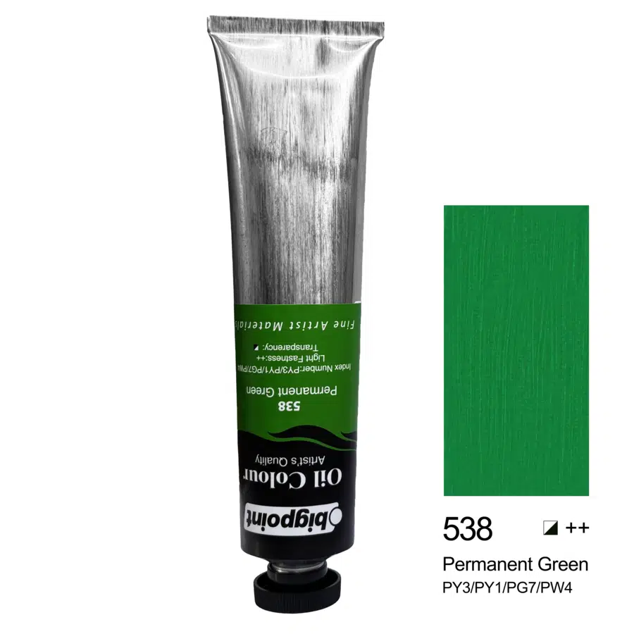 Bigpoint Yağlı Boya 200 ml Permanent Green 538