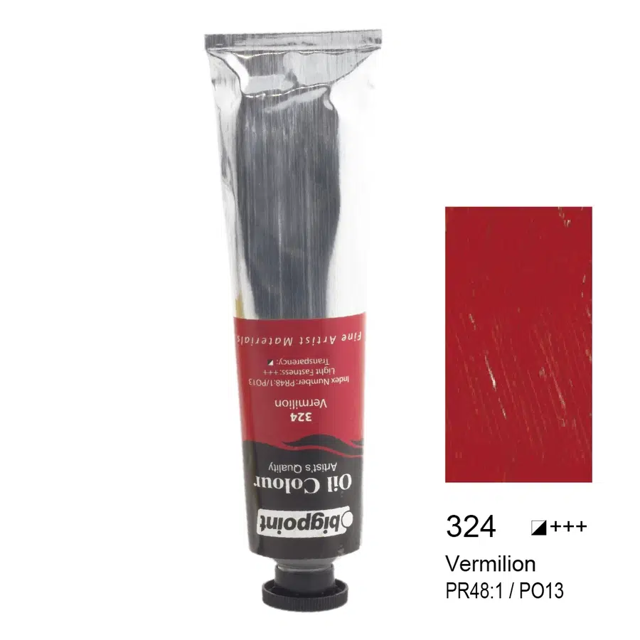 Bigpoint Yağlı Boya 200 ml Vermilion Hue 324