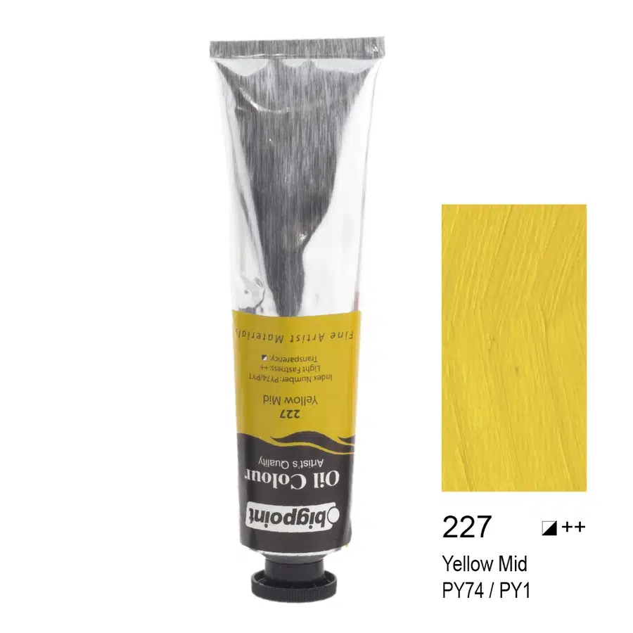 Bigpoint Yağlı Boya 200 ml Yellow Middle 227