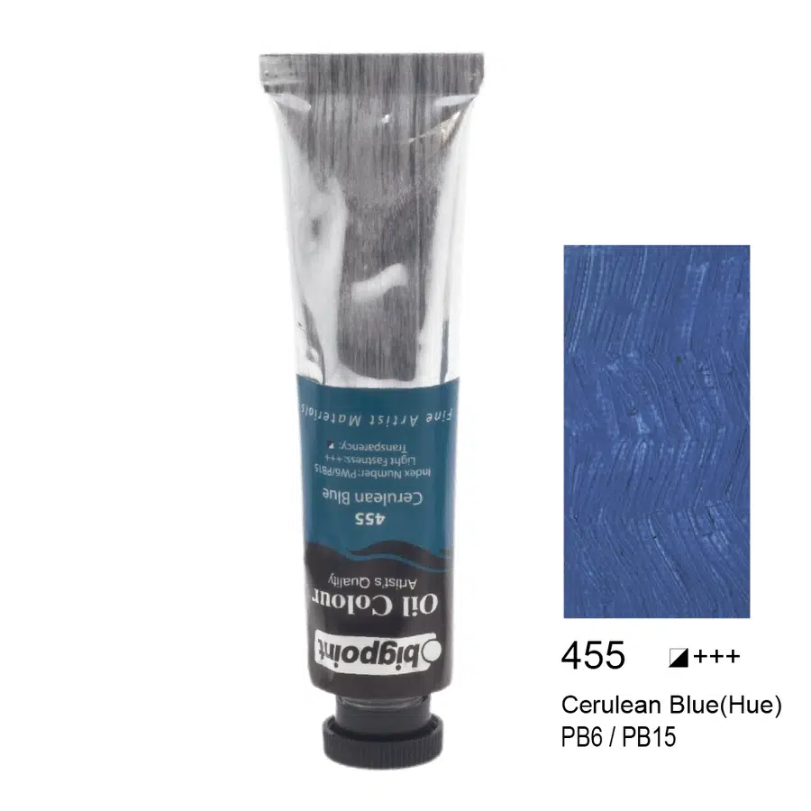 Bigpoint Yağlı Boya 45 ml Cerulean Blue 455 6'lı Kutu