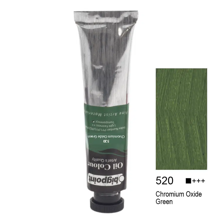 Bigpoint Yağlı Boya 45 ml Chromium Oxide Green 520 x 6 Adet