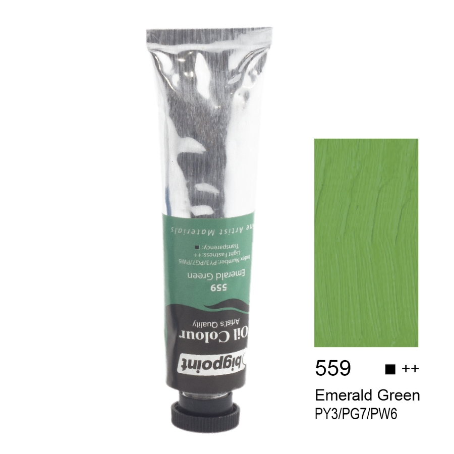 Bigpoint Yağlı Boya 45 ml Emerald Green 559 6'lı Kutu