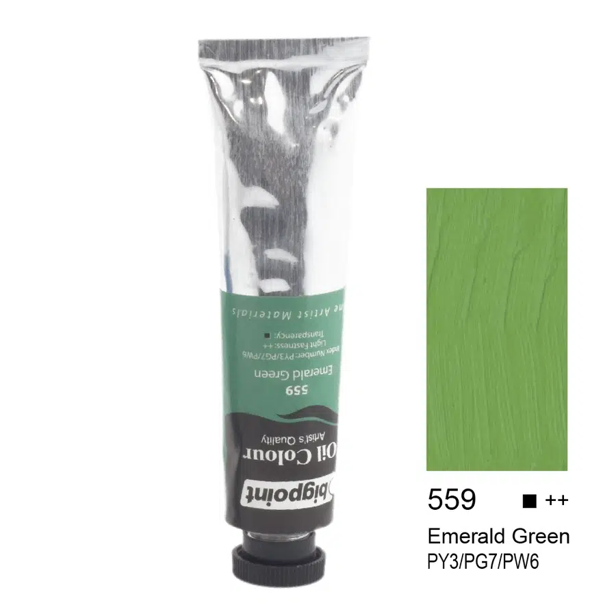 Bigpoint Yağlı Boya 45 ml Emerald Green 559 x 6 Adet