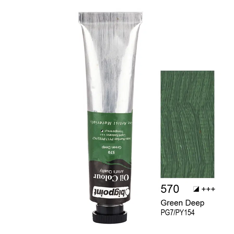 Bigpoint Yağlı Boya 45 ml Green Deep 570 x 6 Adet