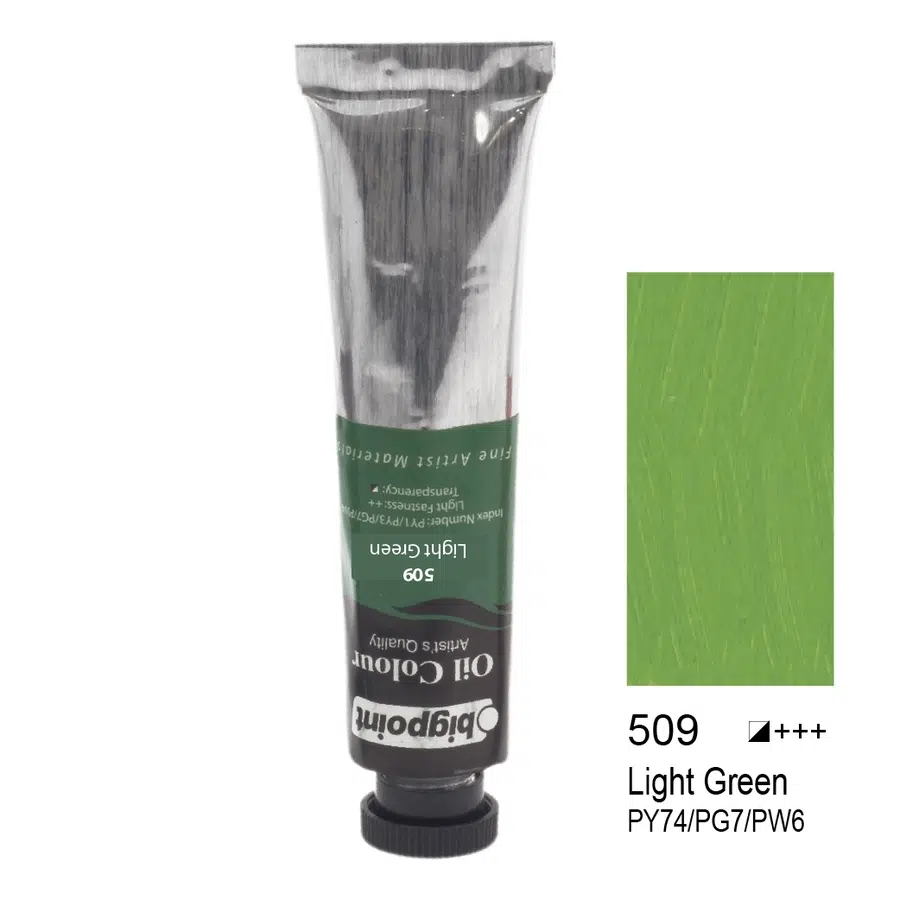 Bigpoint Yağlı Boya 45 ml Light Green 509 x 6 Adet