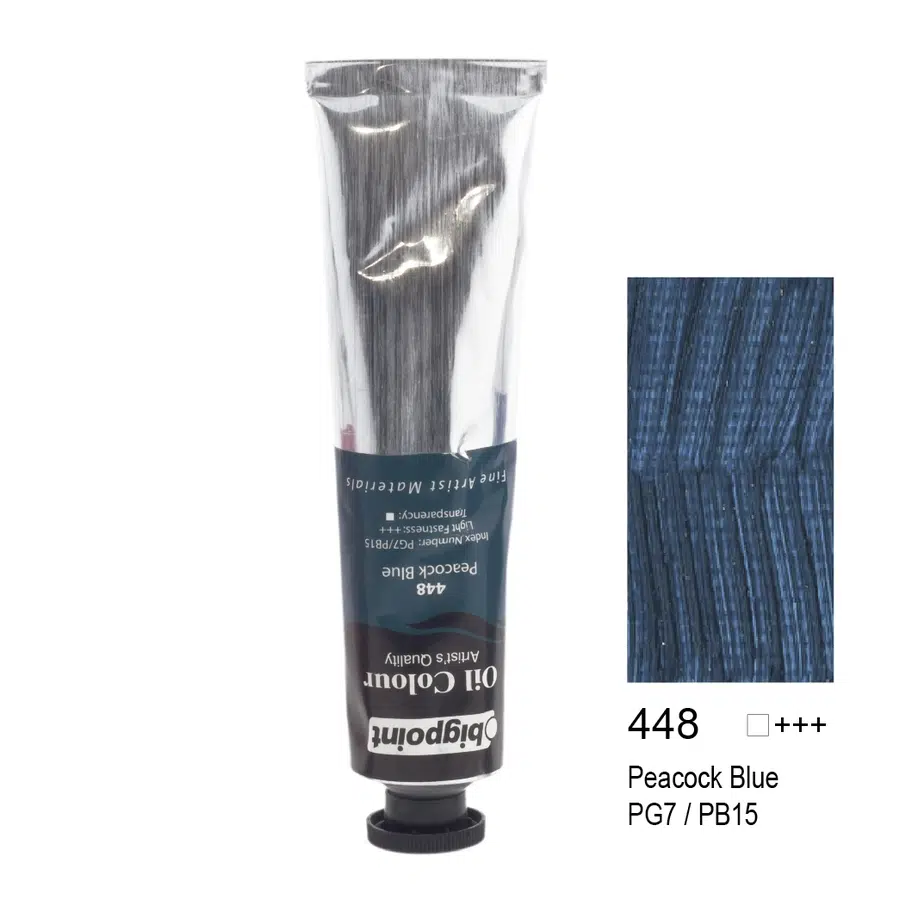 Bigpoint Yağlı Boya 45 ml Peacock Blue 448 x 6 Adet