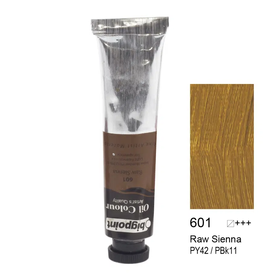 Bigpoint Yağlı Boya 45 ml Raw Sienna 601 6'lı Kutu