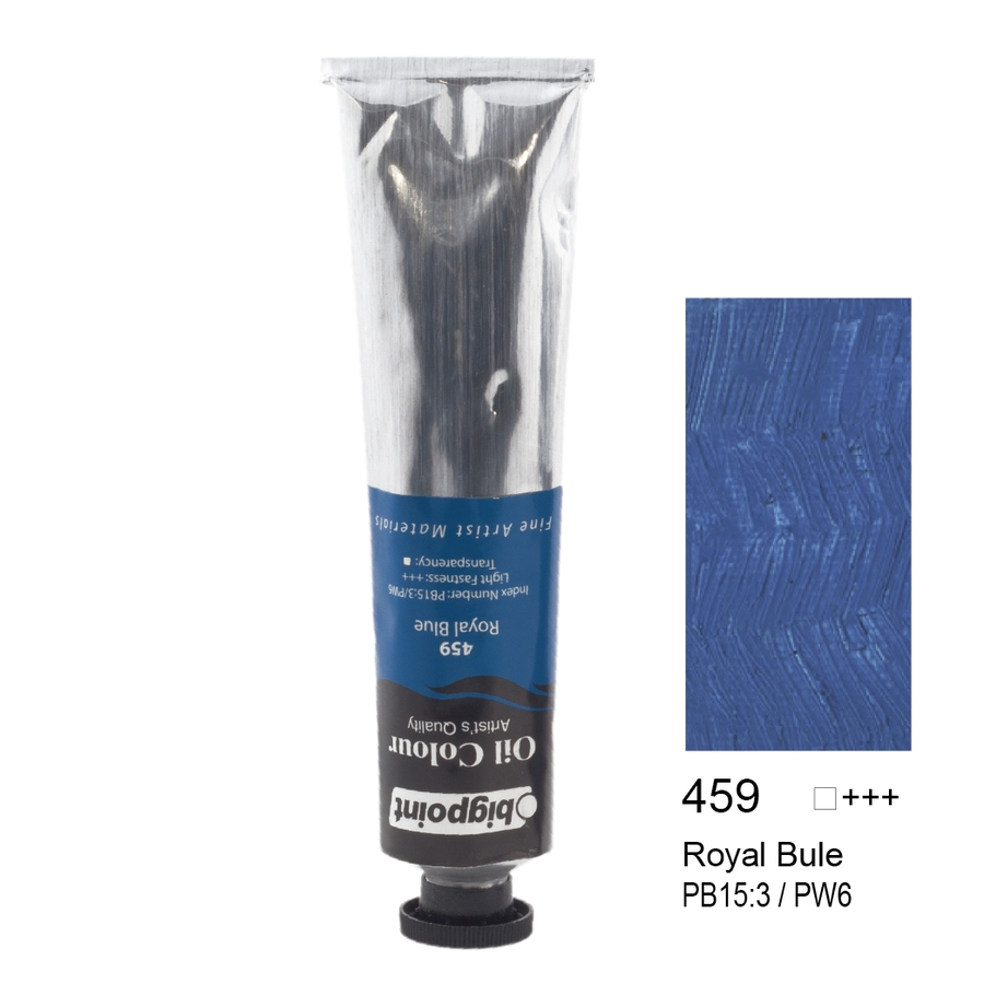 Bigpoint Yağlı Boya 45 ml Royal Blue 459 6'lı Kutu