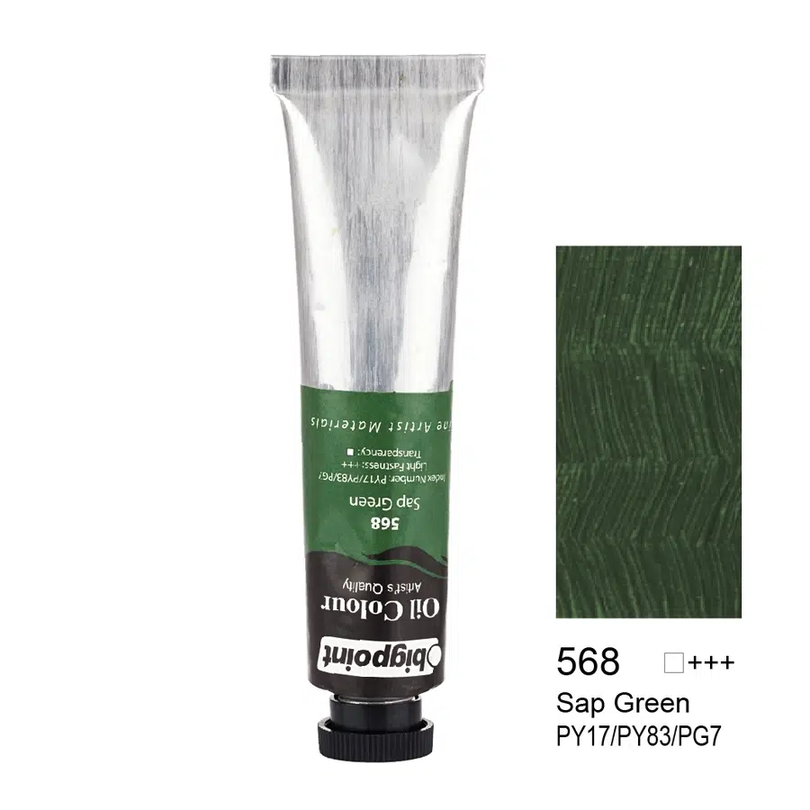Bigpoint Yağlı Boya 45 ml Sap Green 568 x 6 Adet
