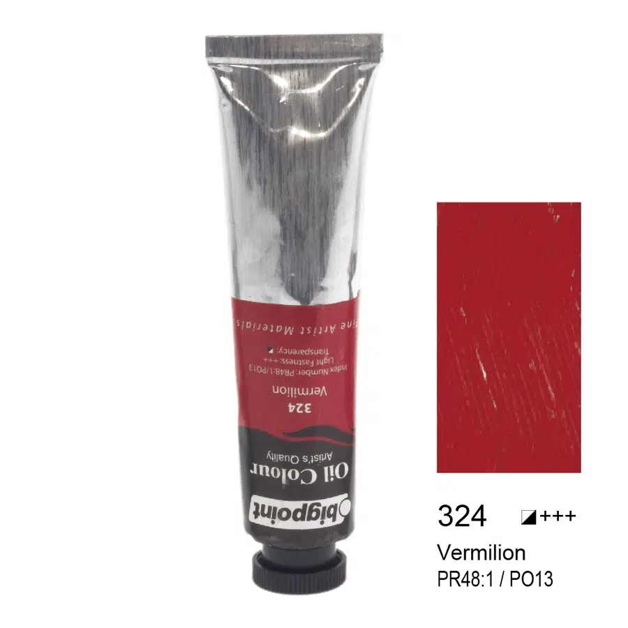 Bigpoint Yağlı Boya 45 ml Vermilion Hue 324 x 6 Adet