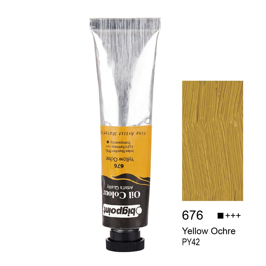 Bigpoint Yağlı Boya 45 ml Yellow Ochre 676 6'lı Kutu
