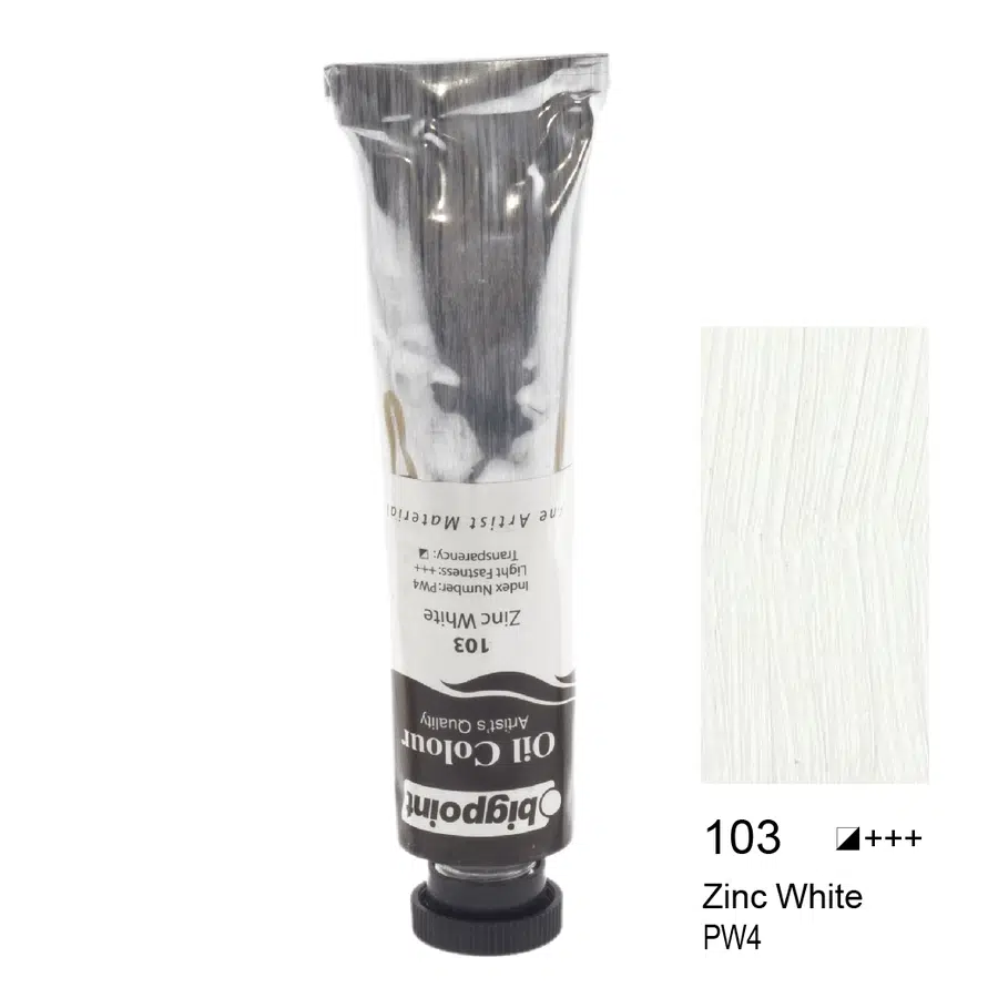 Bigpoint Yağlı Boya 45 ml Zinc White 103 x 6 Adet