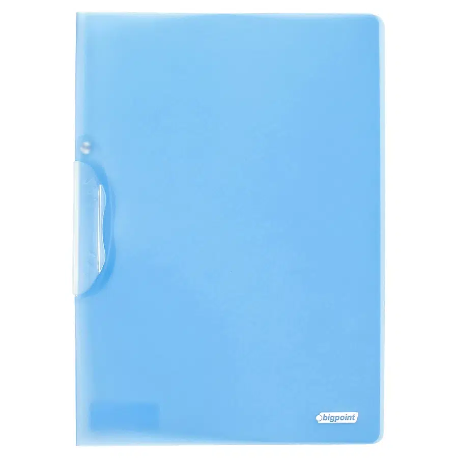 Bigpoint Yandan Sıkıştırmalı Dosya A4 Mavi