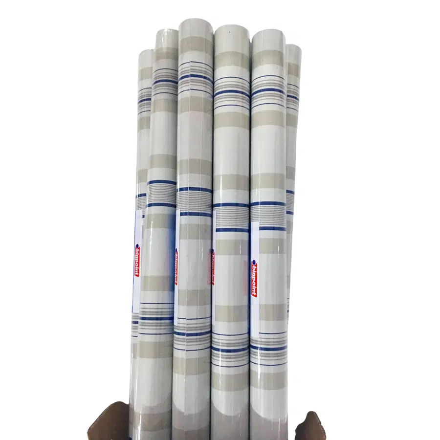 Bigpoint Yapışkanlı Folyo 2m Çizgili Desen No:103 x 12 Rulo