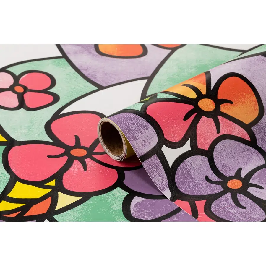 Bigpoint Yapışkanlı Folyo 2m Baskılı Desen No:52 12'li Kutu