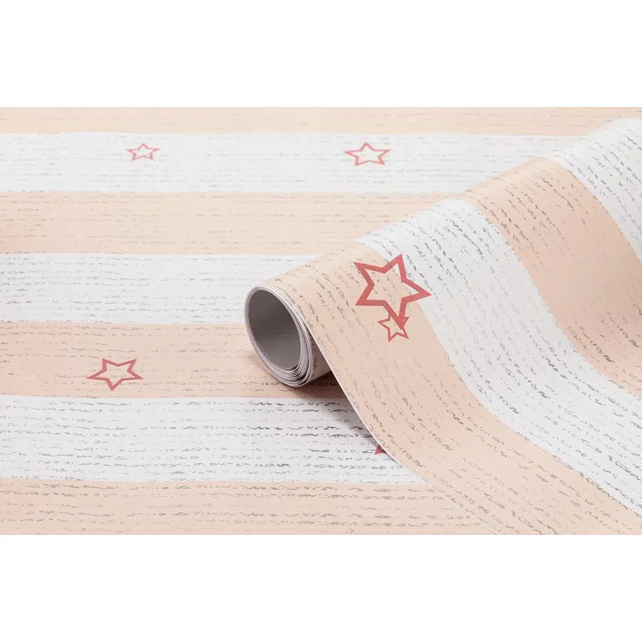 Bigpoint Yapışkanlı Folyo 2m Çizgi Desen No:4 x 12 Rulo