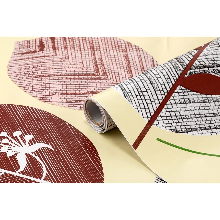 Bigpoint Yapışkanlı Folyo 2m Yaprak Desen No:69 x 12 Rulo