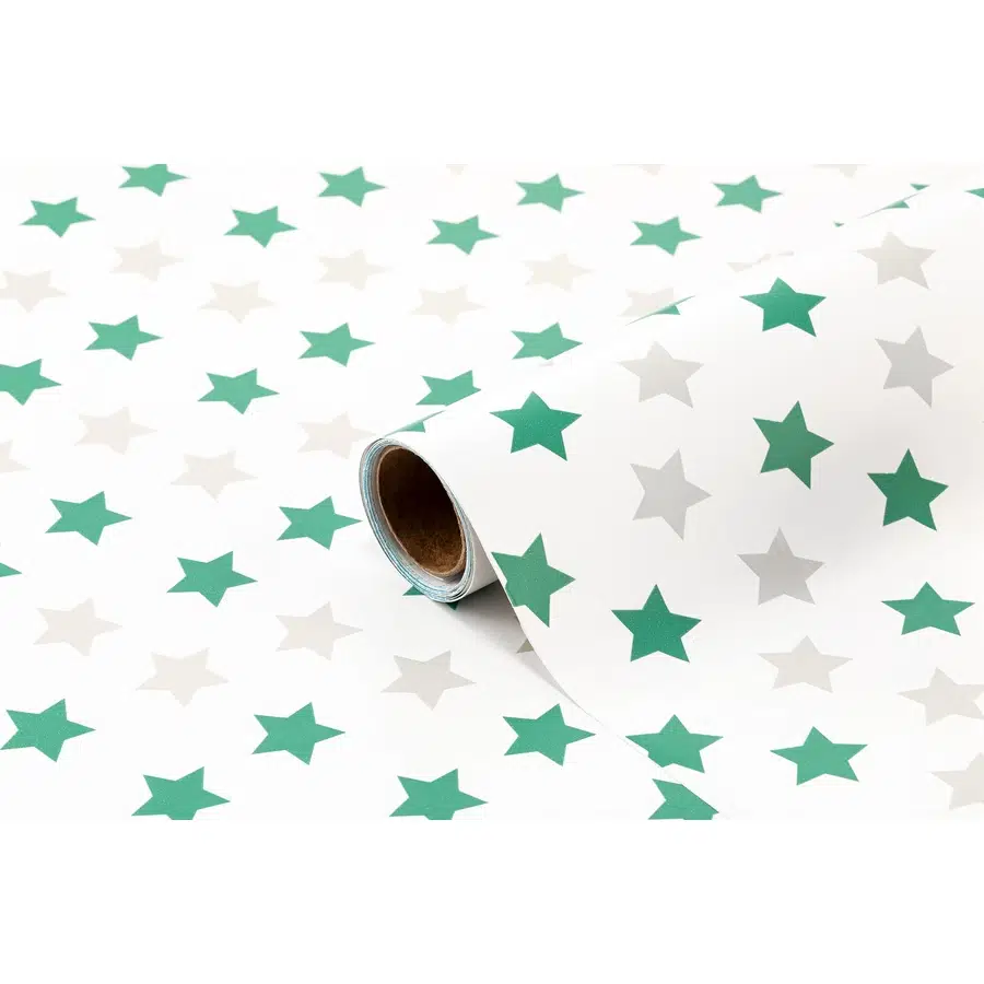 Bigpoint Yapışkanlı Folyo 2m Yıldız Desen No:67 x 12 Rulo