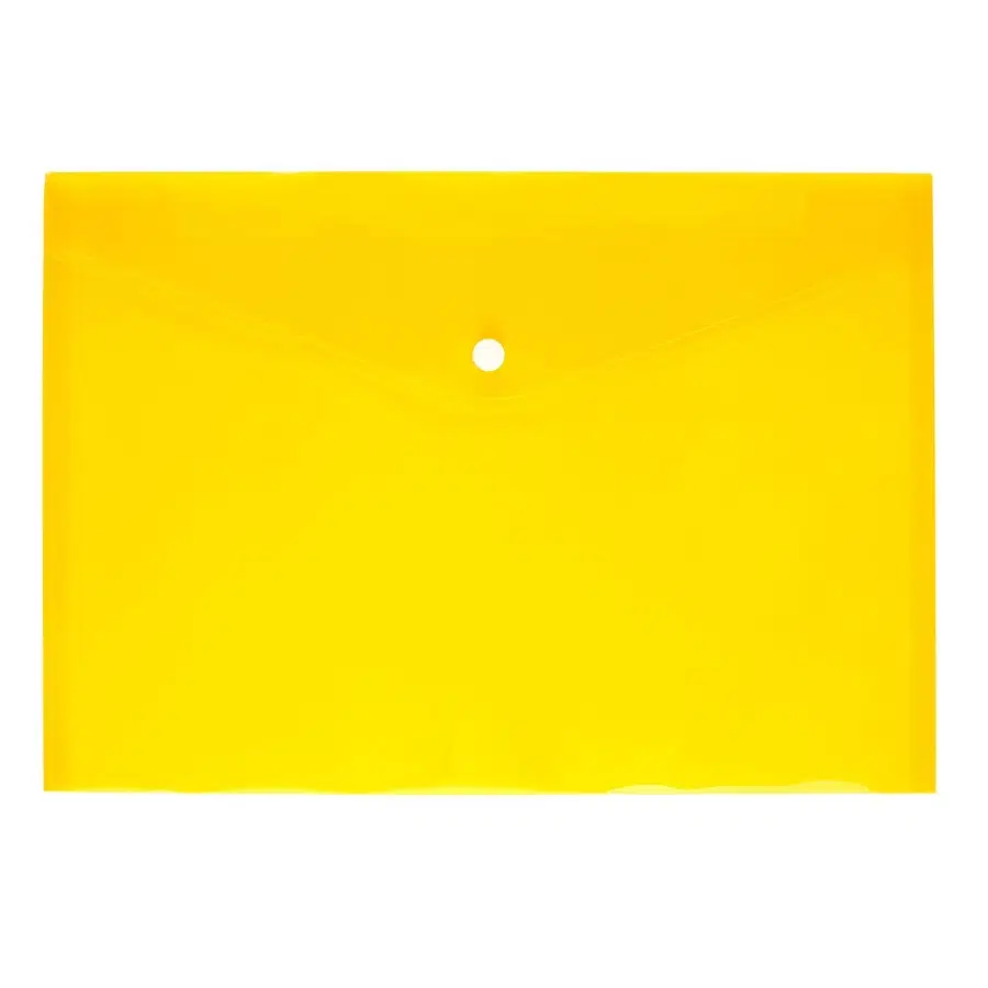 Lotte Çıtçıtlı Dosya A4 Sarı x 24 Adet