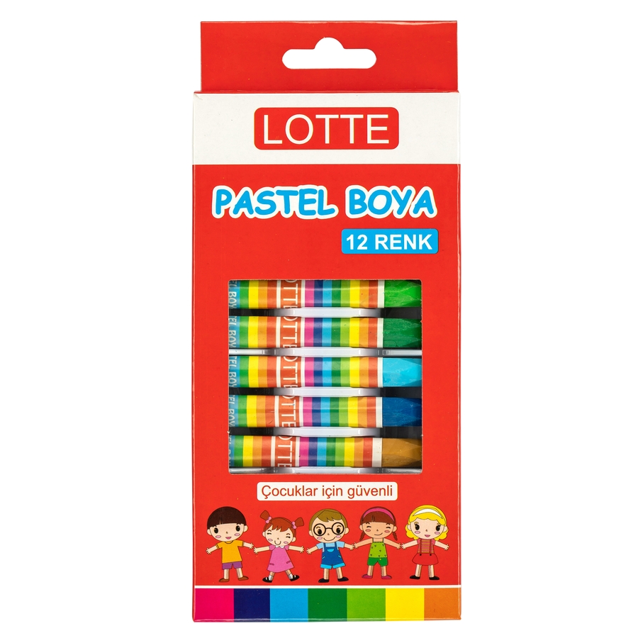 Lotte Pastel Boya 12 Renk 12'li Paket