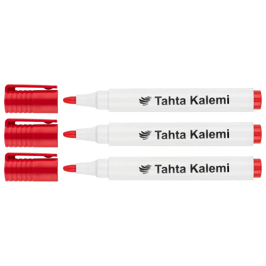 Lotte Tahta Kalemi 3'lü Kırmızı 5'li Kutu