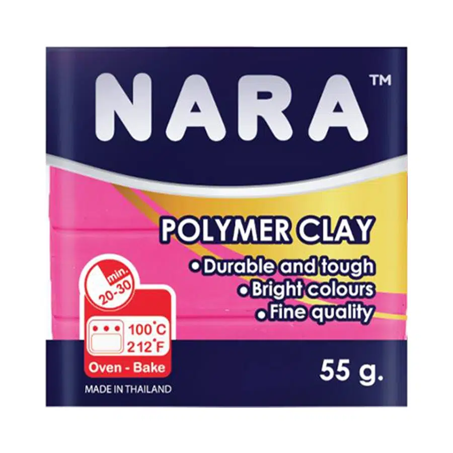 Nara Polimer Kil 55 Gram PM18 Hot Pink x 6 Adet