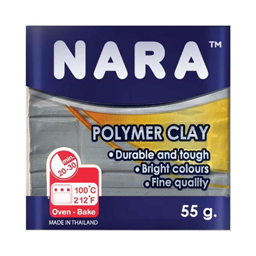 Nara Polimer Kil 55 Gram PM25 Metallic Grey 6'lı Şirink