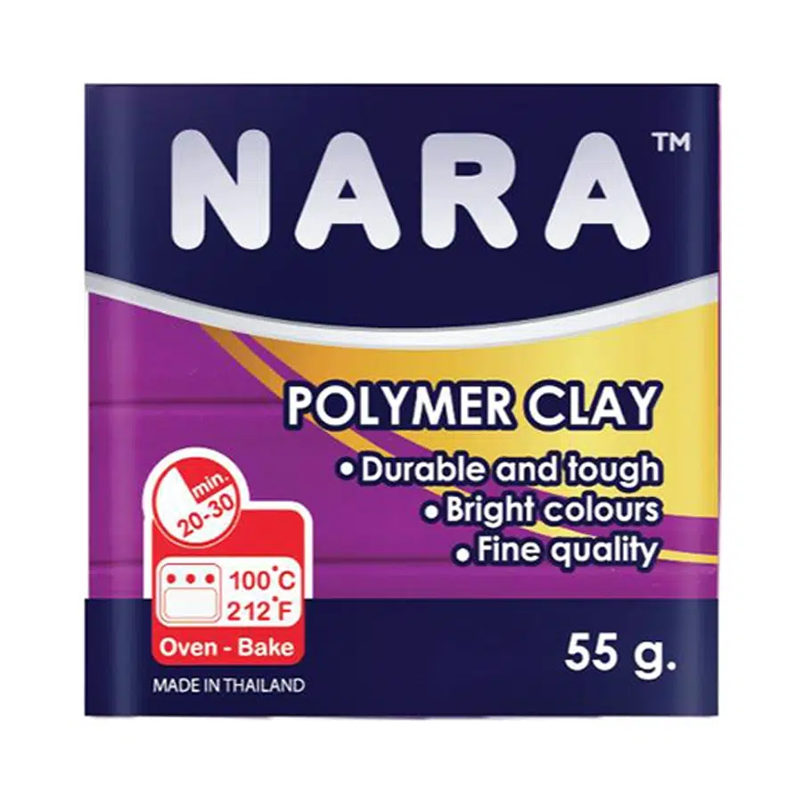 Nara Polimer Kil 55 Gram PM47 Dark Purple x 6 Adet