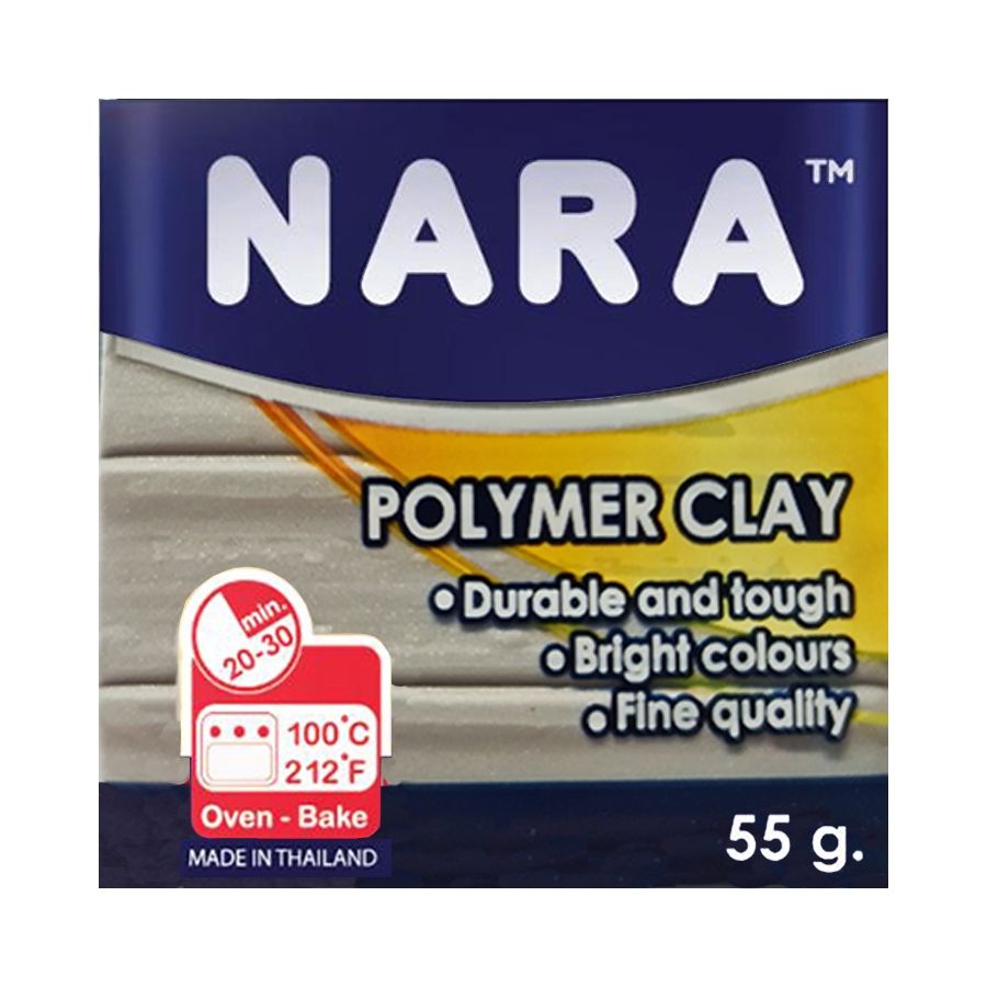 Nara Polimer Kil 55 Gram PM56 Silver 6'lı Şirink